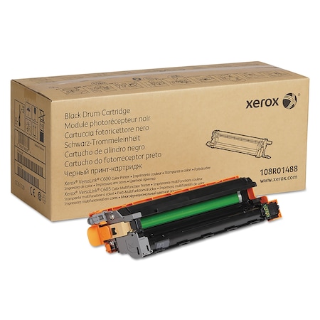 Xerox Drum Unit, 40,000 Page-Yield, Black 108R01488